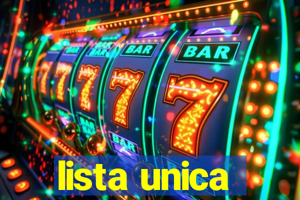 lista unica